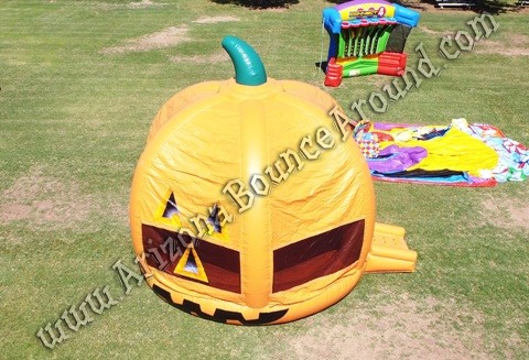 Giant Pumpkin Bounce House Rental Phoenix Arizona